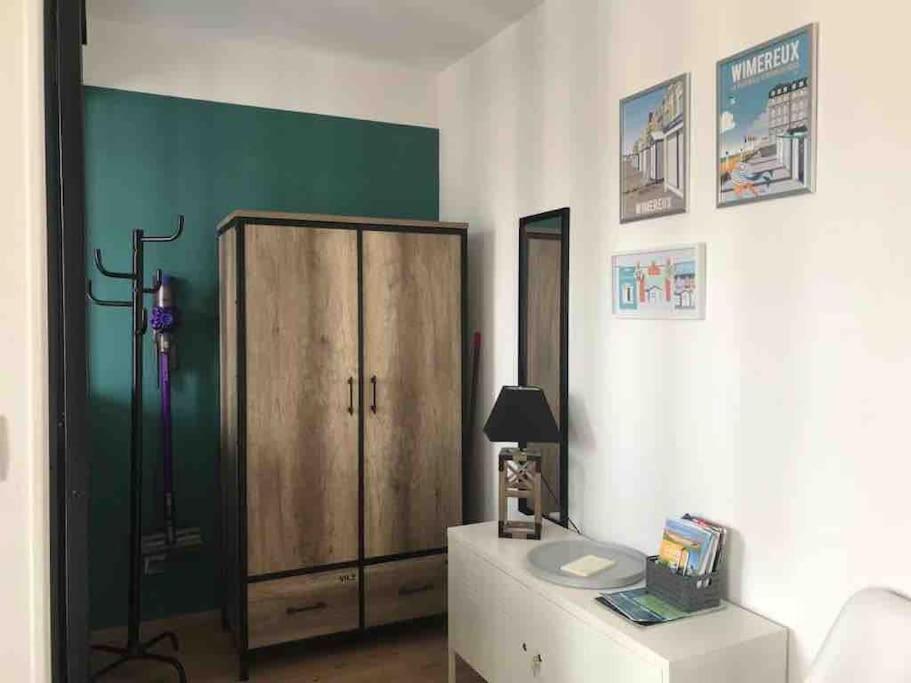 Studio Le P'Tit Wims A 350 M De La Plage Вимере Экстерьер фото